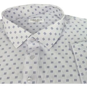 NWOT Collars and Co Featherweight Dress Collar Polo 2XL Oracle White